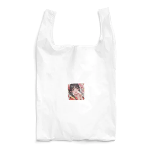 美少女イラストグッズ Reusable Bag