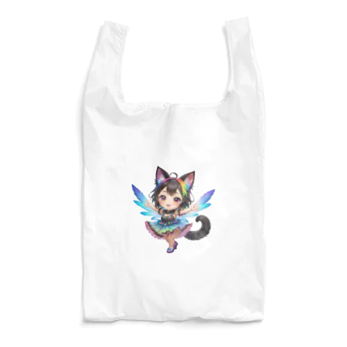 妖精のハロウィンフェス（黒猫2） Reusable Bag