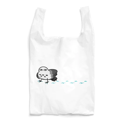 足にペンキついてるフクエナガ Reusable Bag