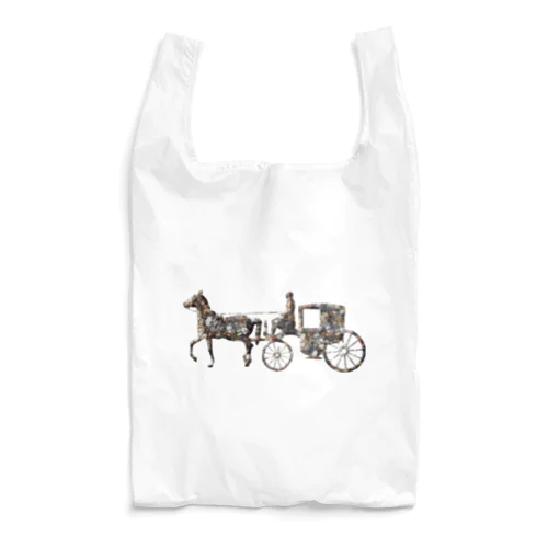 馬車　stone Reusable Bag