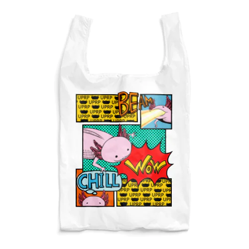 アメコミ風サラマンダー Reusable Bag