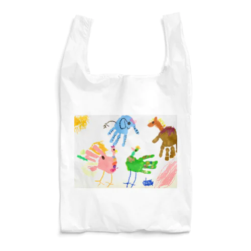 おててのどうぶつえん Reusable Bag