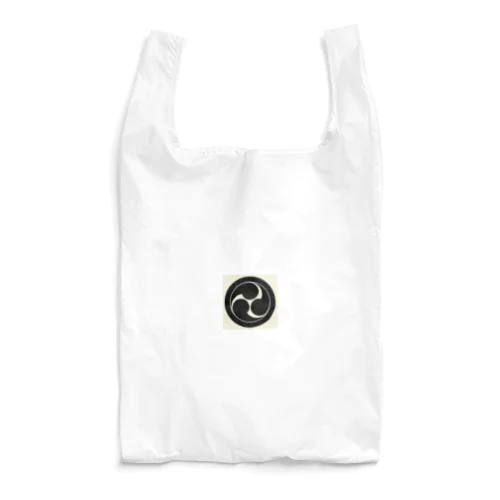 丸に左三つ巴 Reusable Bag