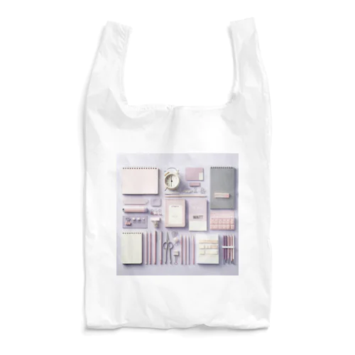 文房具大好き❤薄紫03 Reusable Bag