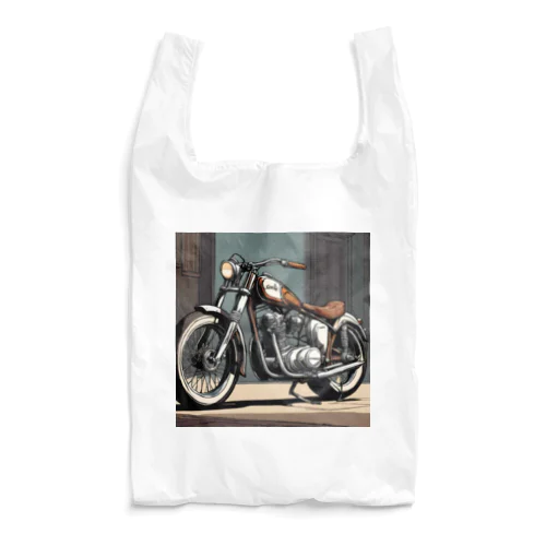 クラッシクなバイクのグッツ Reusable Bag