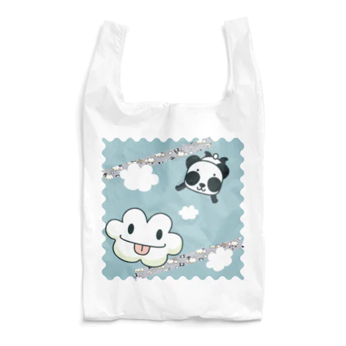 ズレぱんだちゃんとくもちゃん Reusable Bag