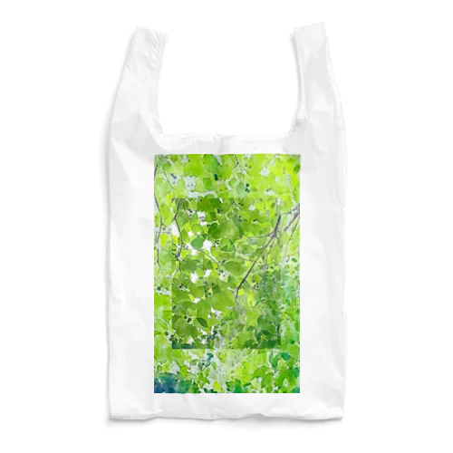 森のエメラルド2 縦長バージョン。 Reusable Bag