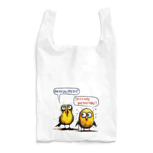 "How are you, little bird?" Reusable Bag