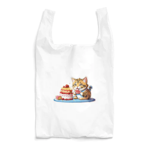 ぱくぱくネコちゃん Reusable Bag