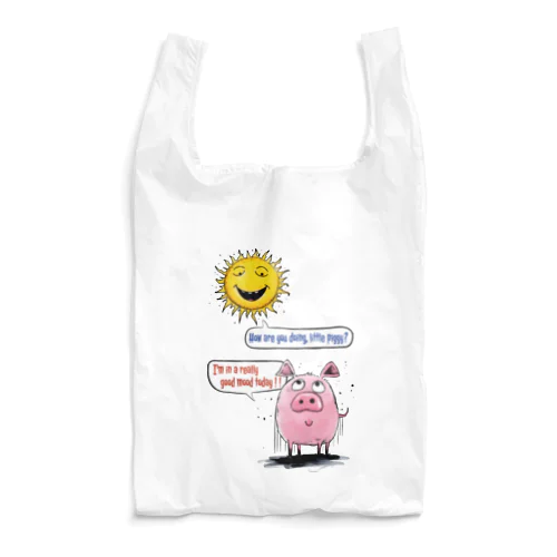 "How are you doing, little piggy?" Reusable Bag