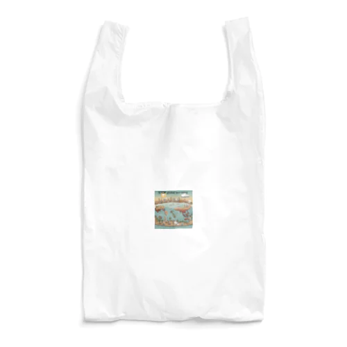 stop　地球温暖化 Reusable Bag