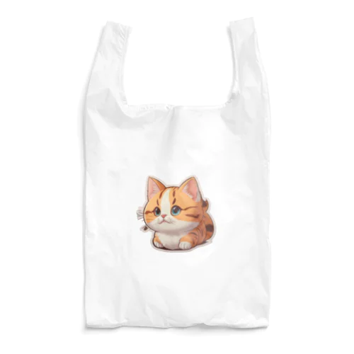 まん丸猫ちゃん Reusable Bag