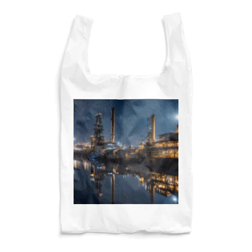 夜景の綺麗な埠頭のグッズ Reusable Bag