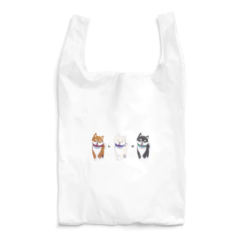 3色柴犬 Reusable Bag