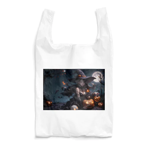 ハロウィン　魔女 Reusable Bag