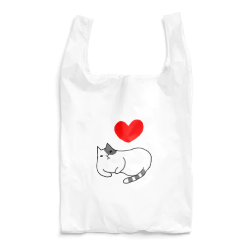 l  love ねこ Reusable Bag