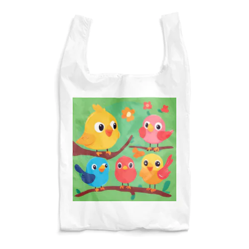 可愛い小鳥達 Reusable Bag