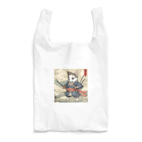 浮世絵犬侍！犬だからってナメてると痛い目にあうぜ～ Reusable Bag