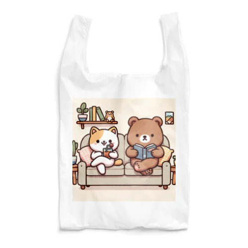 ゆるゆる休日Tシャツ Reusable Bag