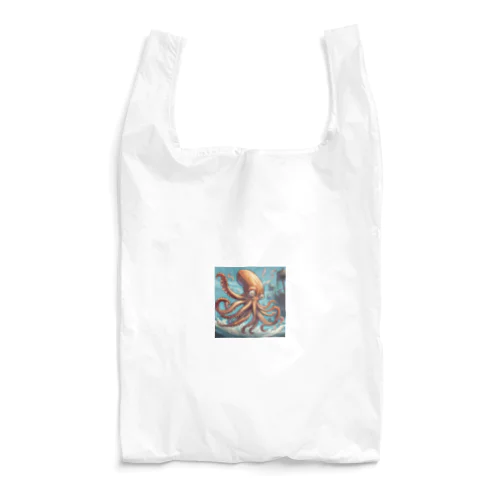 タコの大パニック Reusable Bag