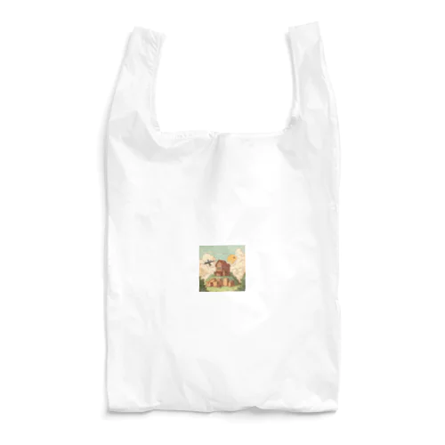 ダンボールの可愛いイラスト Reusable Bag