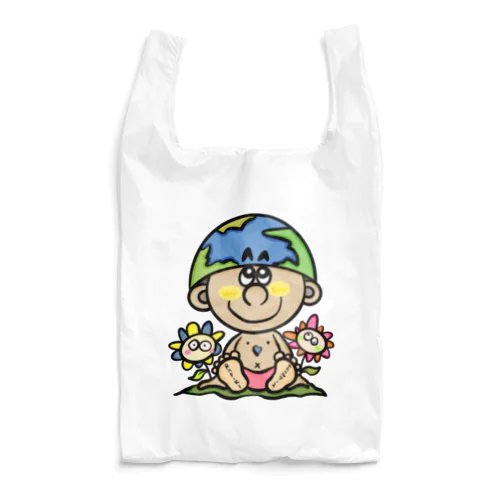 カラフルアース君 Reusable Bag