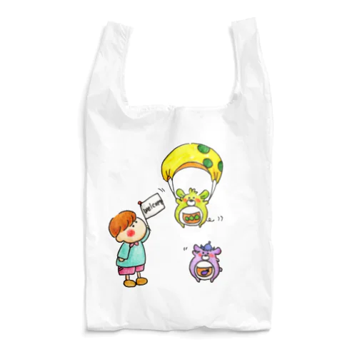 まっしゅくんとまめとこと、なすとこ Reusable Bag