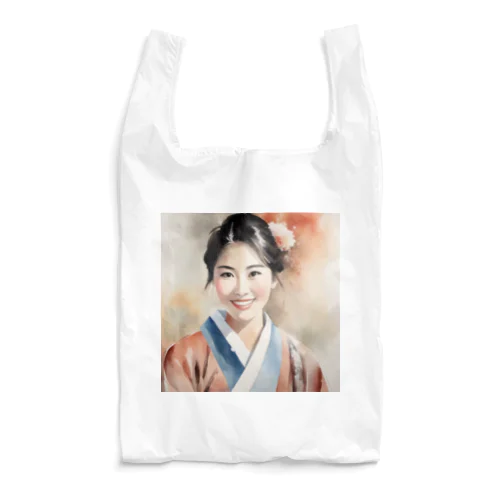 日本人女性 ヴィンテージ Reusable Bag