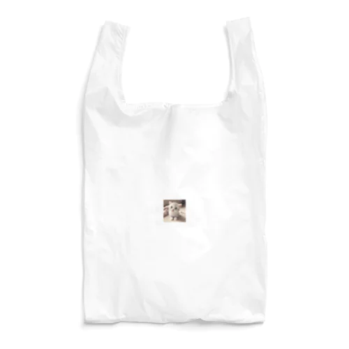 キュートな猫のイラストグッツ Reusable Bag