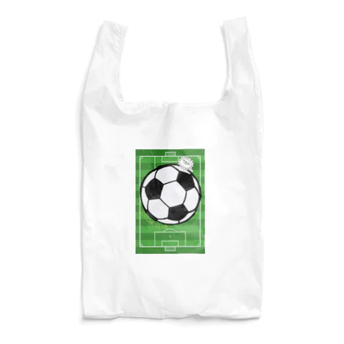 頭でっかちライオンくん！サッカー部 Reusable Bag