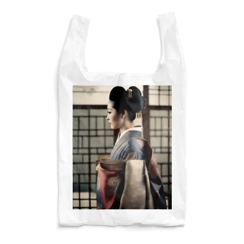 Japanese Courtesan Bloom Tee ”Geisha” エコバッグ