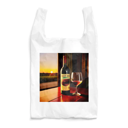 ワインで一杯 Reusable Bag