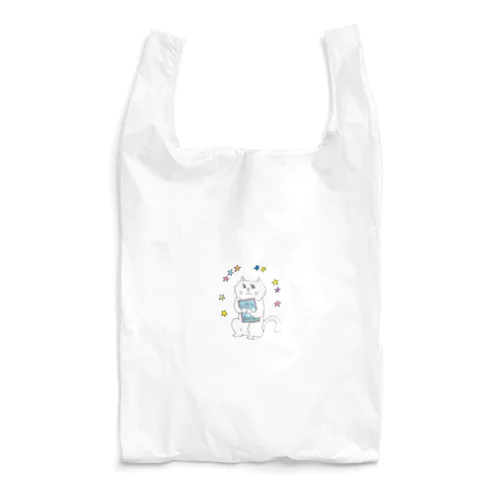 ライフイズビューティフルねこ Reusable Bag