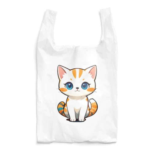 ふんわり癒しのモフモフ猫 Reusable Bag