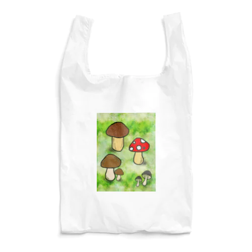 キノコまみれ Reusable Bag