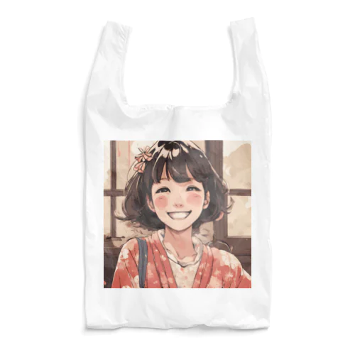 笑顔の彼女 Reusable Bag