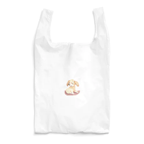 かわいい犬のイラストグッズ Reusable Bag