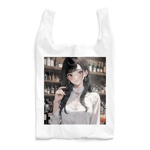 女性バーテンダー Reusable Bag