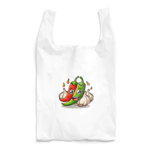 「エスニックファッションのスパイス」 Reusable Bag