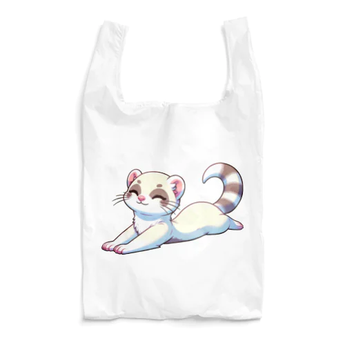 のんびりフェレットちゃん🐾 Reusable Bag