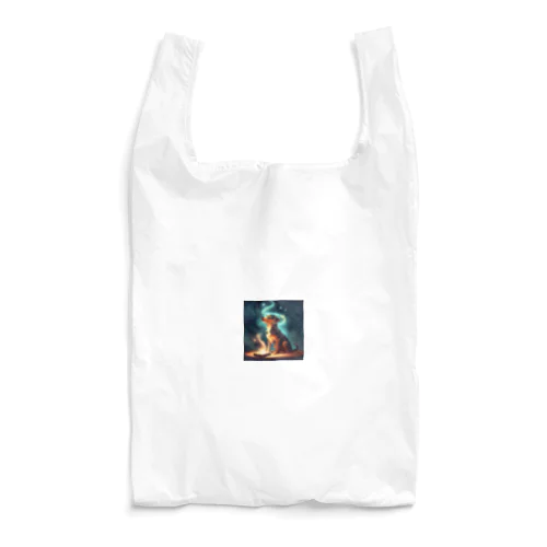 魔法を使う犬のグッズ Reusable Bag