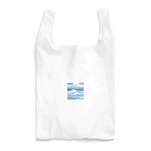 波（水彩画） Reusable Bag