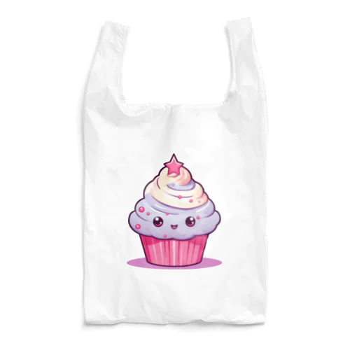 可愛いカップケーキ Reusable Bag