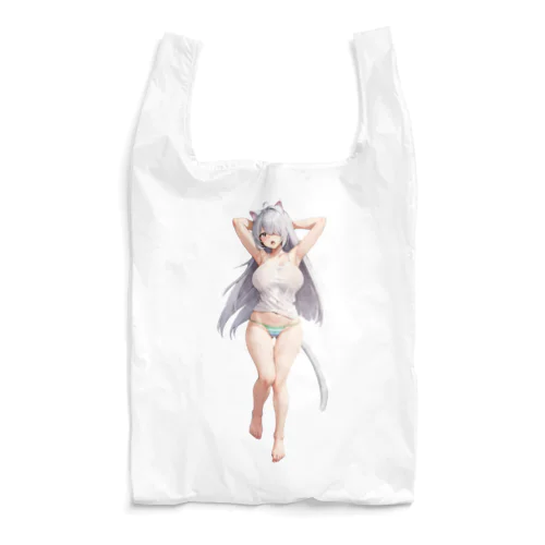 ネコミミ少女のおはようございます！ Reusable Bag