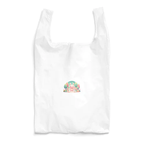 星と空と森とうさぎ Reusable Bag