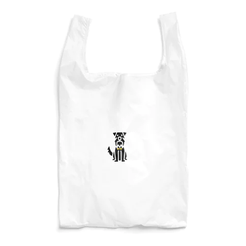 ミニチュアシュナウザー  ブラック Reusable Bag