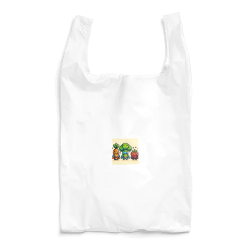 ドットヒーローになる野菜達A Reusable Bag