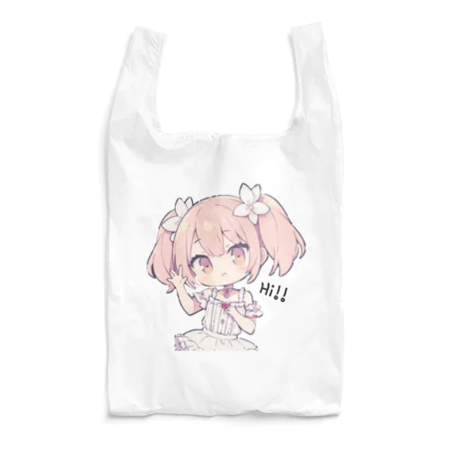 HELLO GIRL Reusable Bag