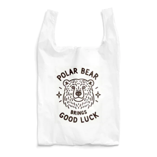 くまと文字 Reusable Bag