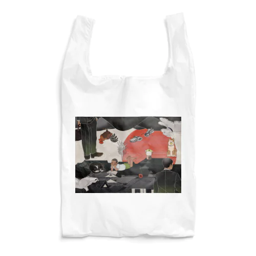 瓦屋根の街 Reusable Bag